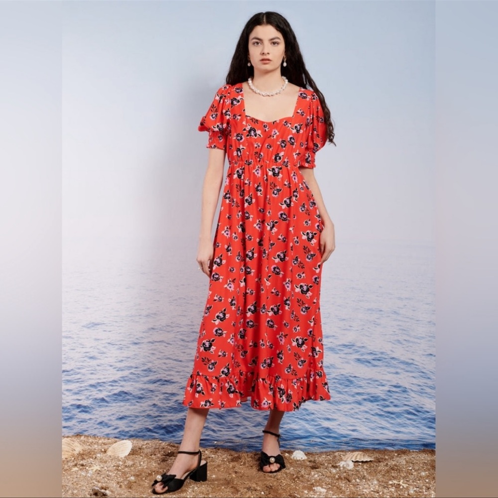 COPY - Sister Jane conch flower midi dress
